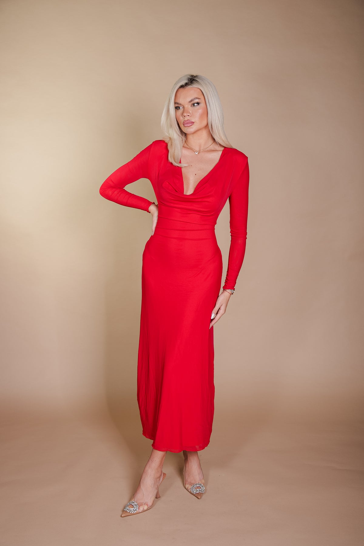 Duga Elegantna Haljina – Ženska Svečana Haljina